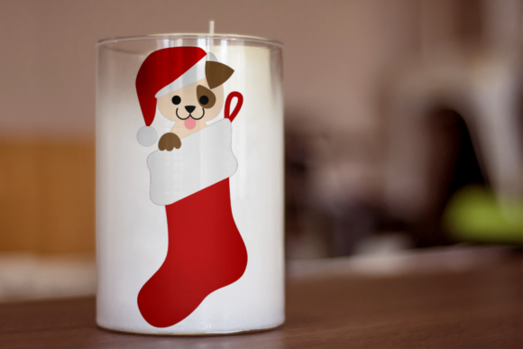 Christmas Stocking Dog