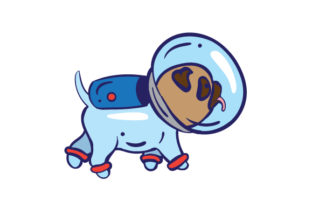 Dog in Spacesuit: A Playful Yet Polished Embroidery Design