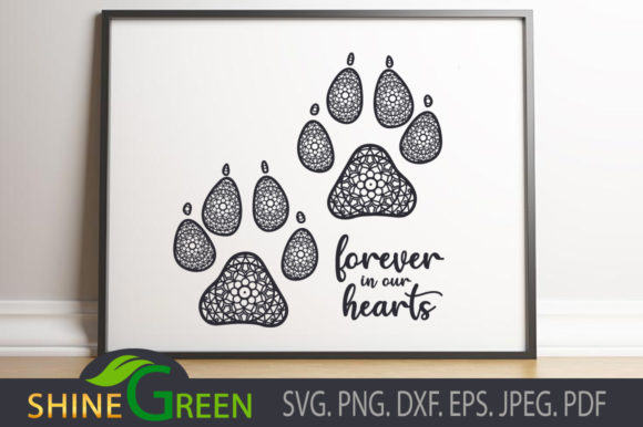Dog Mandala - Memory - Paws - Pets