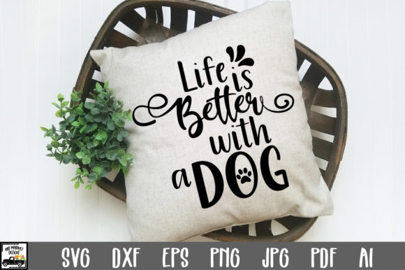 Life is Better with a Dog Cut File